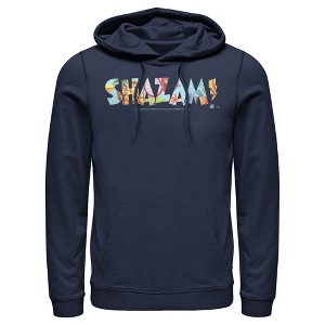 Men's Justice League Shazam Dragon Fruit Logo Pull Over Hoodie - 1 of 3