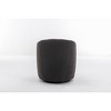 25.6" Teddy Swivel Barrel Armchair with 360-degree Rotation and Metal Base - 4 of 4