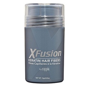 XFusion Keratin Hair Fibers (0.54 oz) - LIGHT BROWN| Appearance of Naturally Thick, Full Hair by Toppik X Fusion - 1 of 2