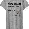 Women's - 101 Dalmatians - Dog Mom Definition Short Sleeve Graphic T-Shirt - 2 of 4