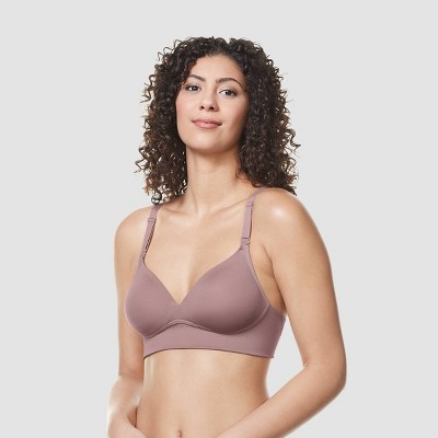 Warners Women Bra 36C Purple All You Need Lightly Lined Underwire Smooth