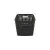 Advantus Extra Large Open Lid Storage Bin Black (37519) - 2 of 3