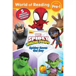 World of Reading Spidey Saves the Day - by Disney Books (Paperback)