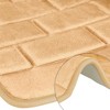 Unique Bargains Memory Foam Soft Absorbent Non-Slip Thick Dry Fast for Bathroom Floor Tub and Shower - image 3 of 4