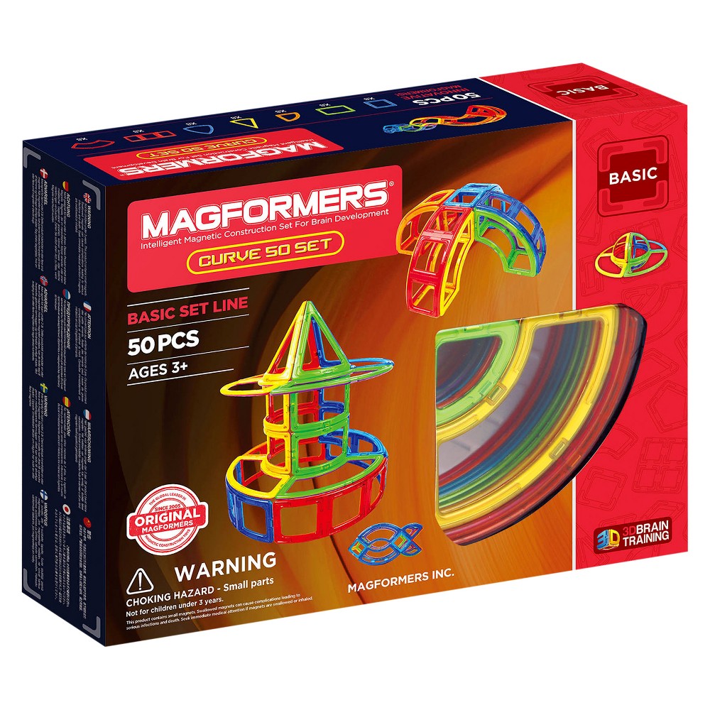 UPC 730658010129 product image for Magformers Curve Magnetic Building Set - 50pc | upcitemdb.com