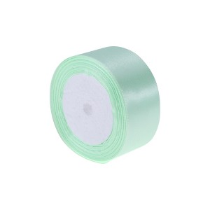 Unique Bargains Ribbons for Crafts Wide Satin Grosgrain for Wreaths & Crafts Polyester Cameo 866.14"x1.57" 1 Pc - 1 of 4