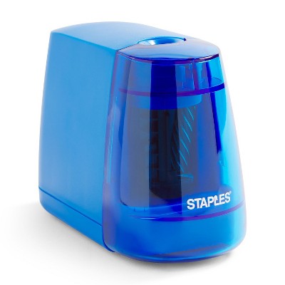 Staples Battery Powered Pencil Sharpener, Assorted Colors (27661)