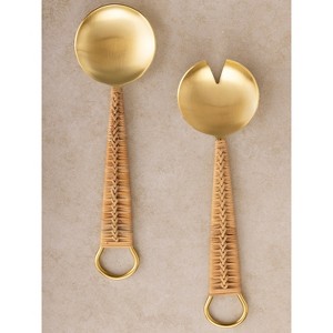 Helsinki Salad Servers, Set of 2 - 1 of 4