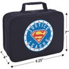 Justice League Superman Athletic Logo Insulated Soft Sided Lunch Box - 2 of 4
