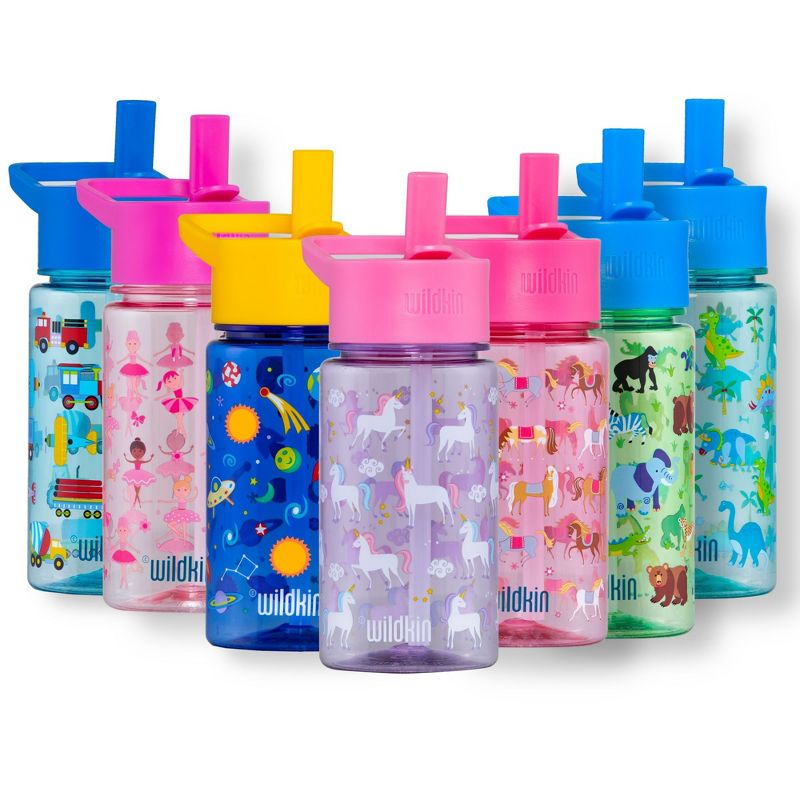 Wildkin 16 oz Tritan Plastic Water Bottle for Kids, 5 of 8