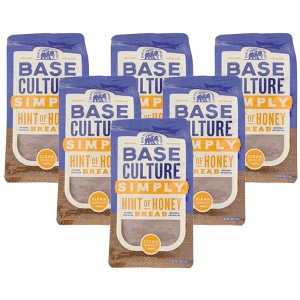 Base Culture Simply Hint of Honey Bread - Case of 6/15 oz - 1 of 4