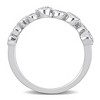 EVERLY JEWELRY | Sterling Silver 1 1/5 CT TGW Cubic Zirconia Fashion Ring - White, 6 - 3 of 4