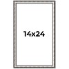PosterPalooza | Slim Profile Silver Picture Frame - UV Acrylic, Foam Board Backing, Hanging Hardware - 2 of 4