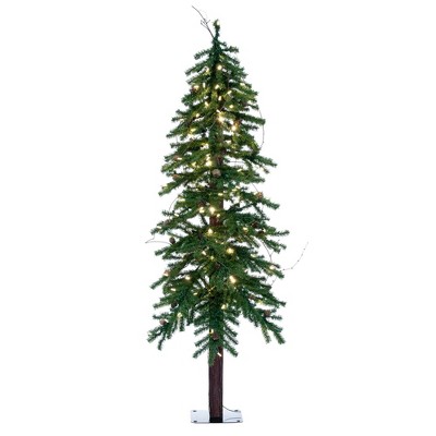 Vickerman Artificial Alpine Tree with Pine Cones & Vine