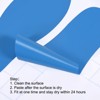 Unique Bargains Home Classroom Floors Stairs Decal PVC Footprint Sticker 8 Pairs - 4 of 4