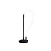 Vynxaria 20.25" Contemporary Chrome LED Tube Table Lamp with Magnetic End - 4 of 4