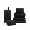 Anna-Kaci 6-Piece Compression Packing Cube Set with Zipper Closure and Handle Design - 3 of 4