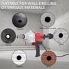 1500W Drilling Machine, Handheld Dry and Wet Core Drill Rig,1880RPM Stepless Speed 1-1/4"Threaded Shaft, 2 in Drilling Diameter for Concrete Brick - 4 of 4