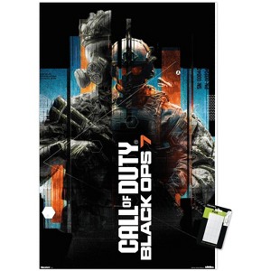 Trends International Call of Duty: Black Ops 7 (2025) - Split Reality Black Unframed Wall Poster Prints - 1 of 4