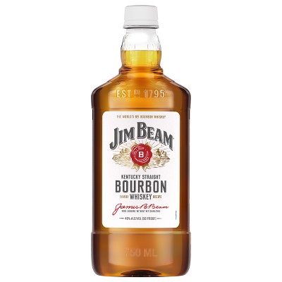 Jim Beam Bourbon Whiskey - 750ml Plastic Bottle
