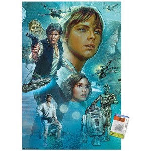 Trends International Star Wars: A New Hope - Celebration Mural Unframed Wall Poster Prints - 1 of 4