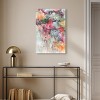 Art Remedy Doll Memories - Secret Green Floral Colorful Pastel Abstracts Unframed - 2 of 4