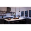 Urban Ambiance Luxury New Traditional Pendant 8.875''H x 5''W,  Midnight Black Finish,  Griffith Collection, UHP3988 - 2 of 4