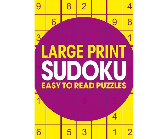 Large Print Sudoku : Easy to Read Puzzles (Paperback)