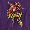 Jla Bolt Run Adult T-Shirt - 2 of 4