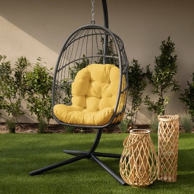 Indoor Egg Chair Cushion Mustard - Sorra Home : Target