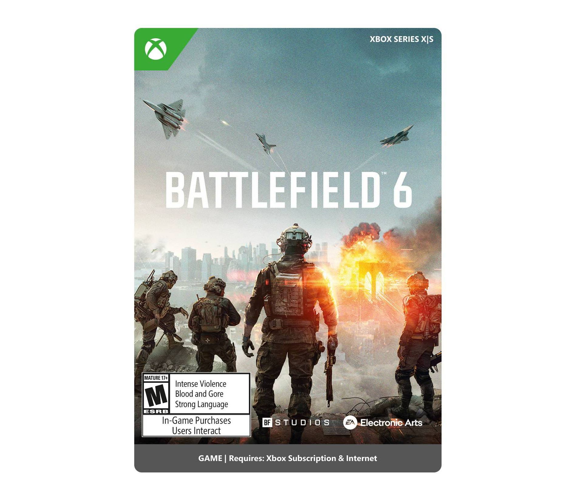 BATTLEFIELD 6: STANDARD EDITION - Xbox Series X|S/PC (Digital)
