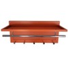 Esyspot Metal Powder Coating Hook Wall Mounted with Shelf In Orange - 4 of 4
