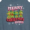 Women's - Teenage Mutant Ninja Turtles - Merry Christmas Dude Graphic Racerback Tank - 2 of 4