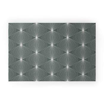 Colour Poems Geometric Orb Pattern V Welcome Mat - Society6