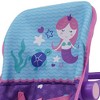 Mermaid Doll Car Seat - Kids Pretend Play, Converts Into a Feeding Chair  3+ - 4 of 4