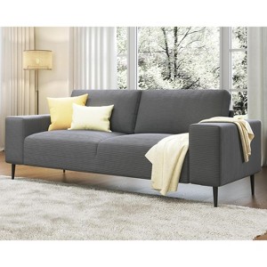 AMERLIFE 89” 3 Seater Modern Sofa with Extra Deep Seats, Comfy Couch for Living Room - 1 of 4