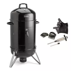 Cuisinart CGB-047 18" Kettle Charcoal Grill Bundle with BBQ Pit Kit