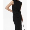 Women's Rib Knit Wrap Skirt - DƒÅl the Label - 3 of 3