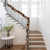 6Ft Prelit Christmas Garland for Mantle, Artificial Garland with 20 LED for Fireplace Stair Railing TV Stand Indoor Outdoor Holiday Decor - 2 of 4