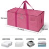 Extra Large Heavy Duty Tote Bags - HOMLUX™: Washable & Foldable - 2 of 4