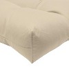 Habitat Tufted Ultra Soft Comfortable Chair Pad Pack of 2 Each 15" X 15" Buff - 3 of 4