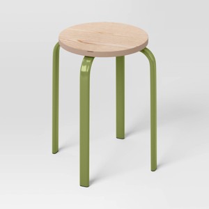 Stackable Accent Stool - Room Essentials™ - 1 of 4
