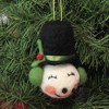 Cody Foster 4.25 In Holly Jolly Felt Snowman Frosty Felt Folksy Retro Tree Ornaments - 2 of 3