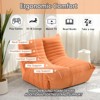 VYNXARIA Fireside chair,Large bean bag chair for adults,Lazy floor sofa for home,Playing bean bag chair,high resillence sponge - 2 of 4