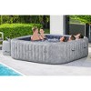 Bestway SaluSpa San Francisco 5-7 Person Square Inflatable Hot Tub – EnergySense HydroJet Pro Spa with Smart App Control, 180 Jets and 10 Nozzles - 2 of 4