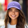 Dalix Lil Butterfly Embroidered Cotton Cap Outdoor Dad Hat Womens - 3 of 4