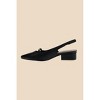 Women's Wo's Maude Pointed Toe Slingback Low Heel - CHINESE LAUNDRY US7.5 - 3 of 4