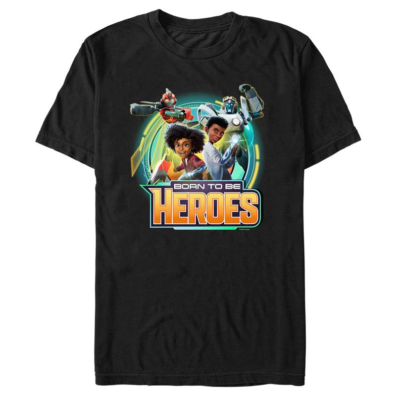 Men's Transformers: EarthSpark Born To Be Heroes T-Shirt, 1 of 6