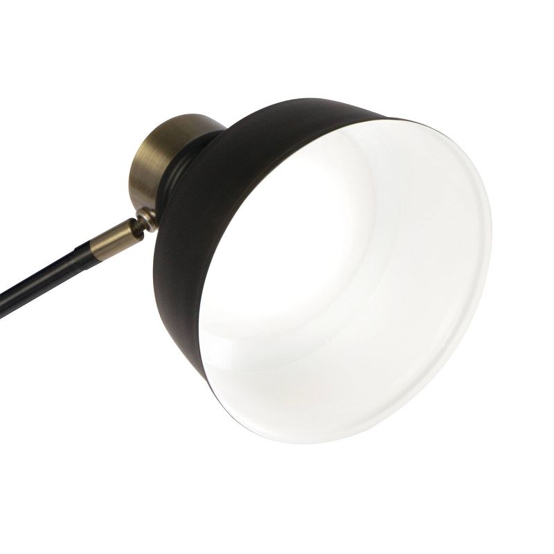 Wellness Series Balance Desk Lamp (Includes LED Light Bulb) Black - OttLite, 2 of 8