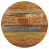 vidaXL Dining Table Round 39.4 in.x39.4 in.x29.5 in. Solid Reclaimed Wood - 4 of 4
